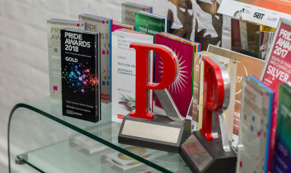Our awards cabinet might need an expansion soon... Our awards cabinet might need an expansion soon...