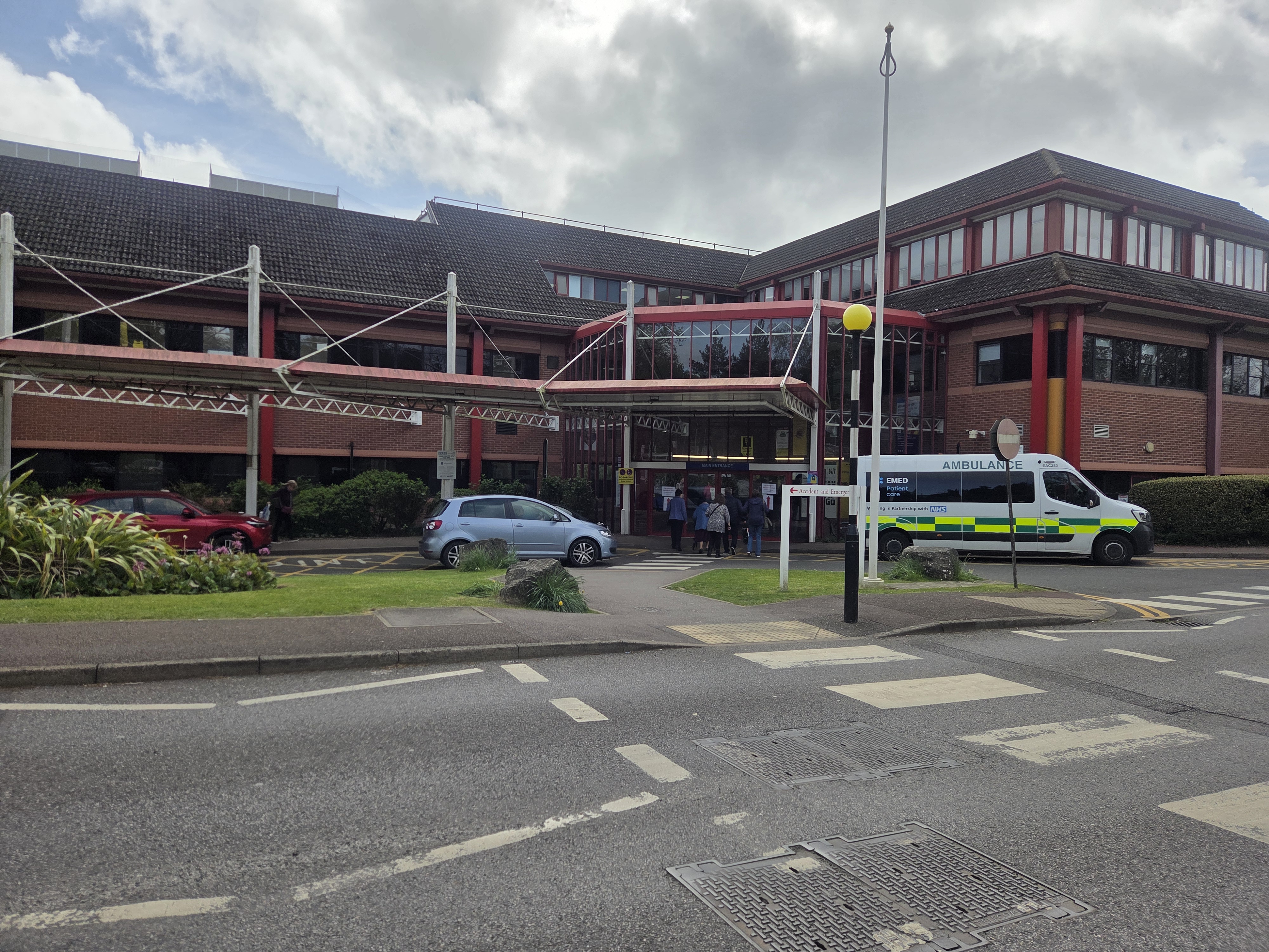 The Princess Royal Hospital in Haywards Heath.
