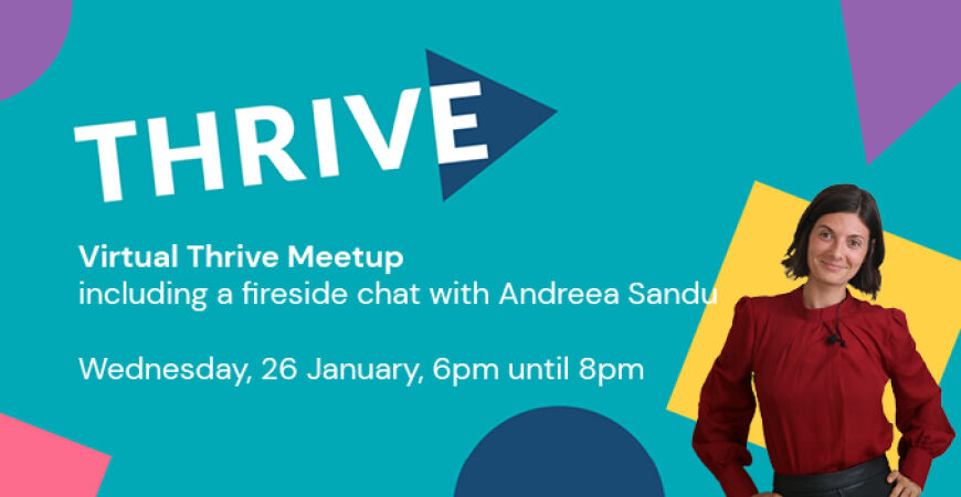 Virtual Thrive Meetup for Female Founders and Women in Business