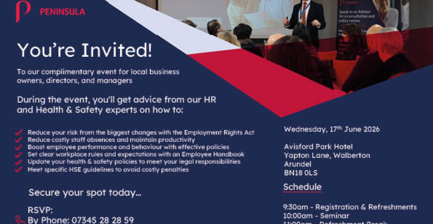 Free Employment rights act seminar 17th June