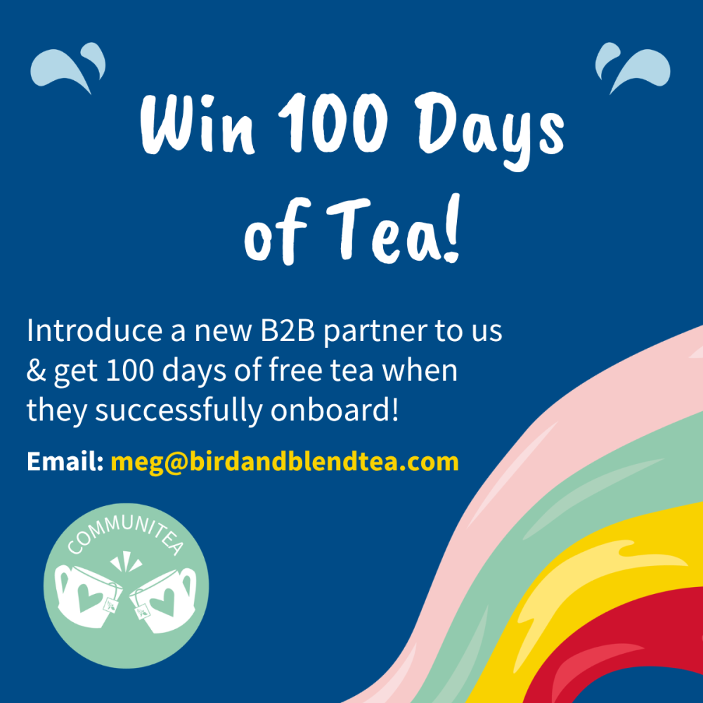 Win 100 days of tea!