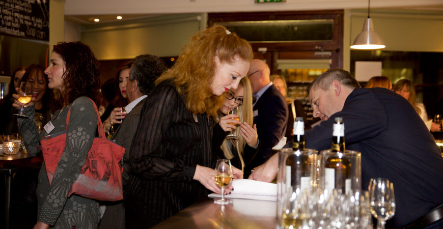 Chamber wine tasting social