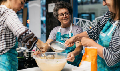 Team building, parties and private cookery classes Team building, parties and private cookery classes