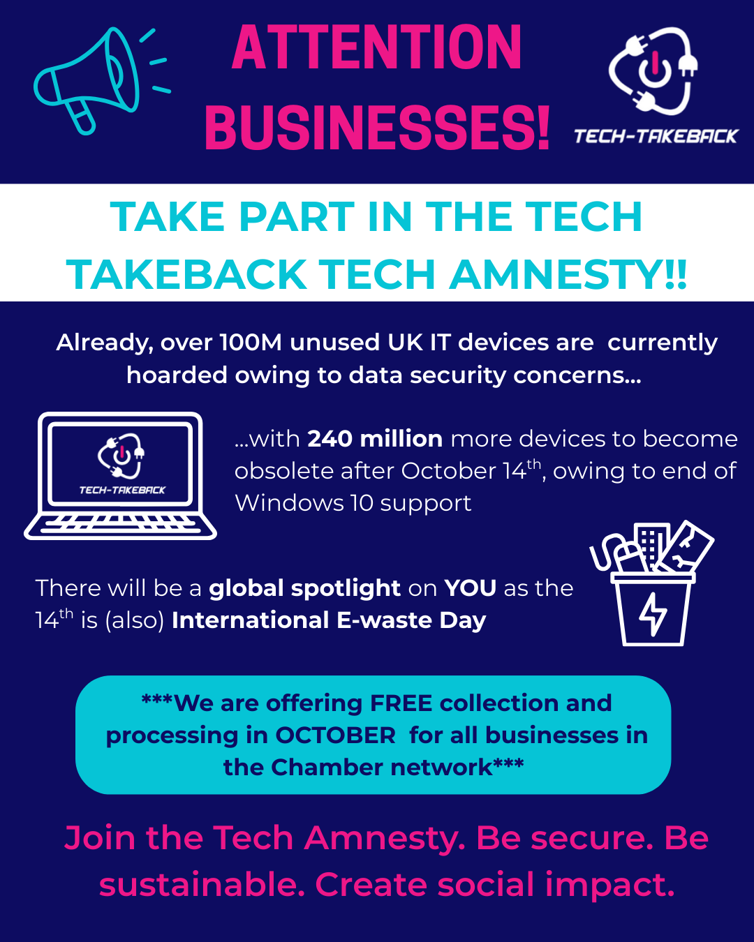 Tech Amnesty Poster Tech Amnesty Poster
