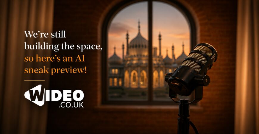 WIDEO.co.uk Podcast Studio Launch at PLATF9RM