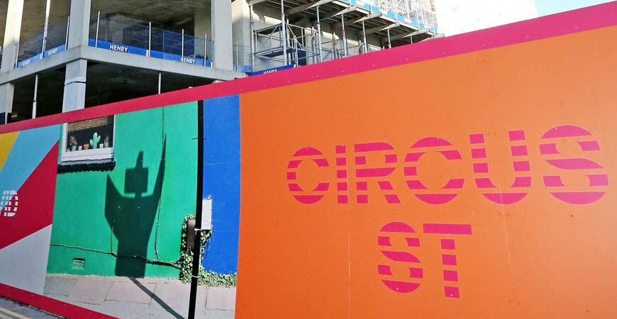 A look behind the Circus Street redevelopment project