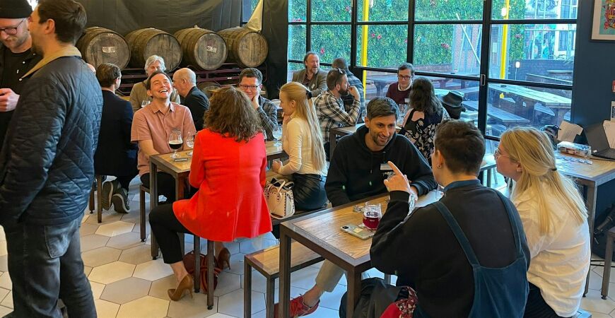 Drop in drinks at Babble (member only)
