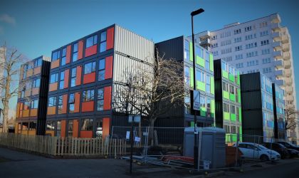 Shipping Container Housing for Ealing Council Shipping Container Housing for Ealing Council