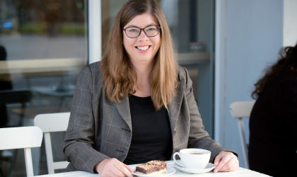 Book a coffee and cake to talk about your business