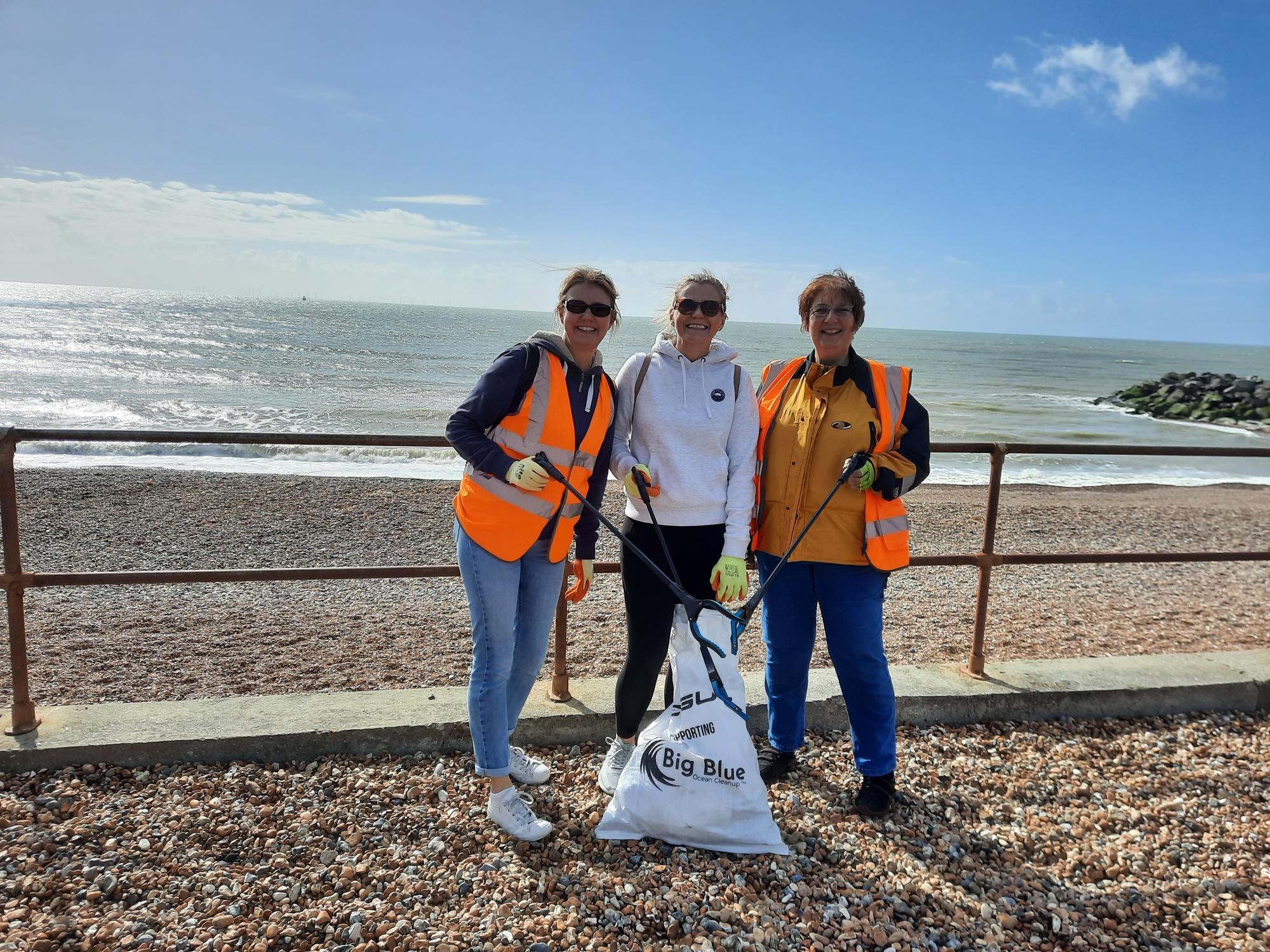 Cleaning up our beaches!