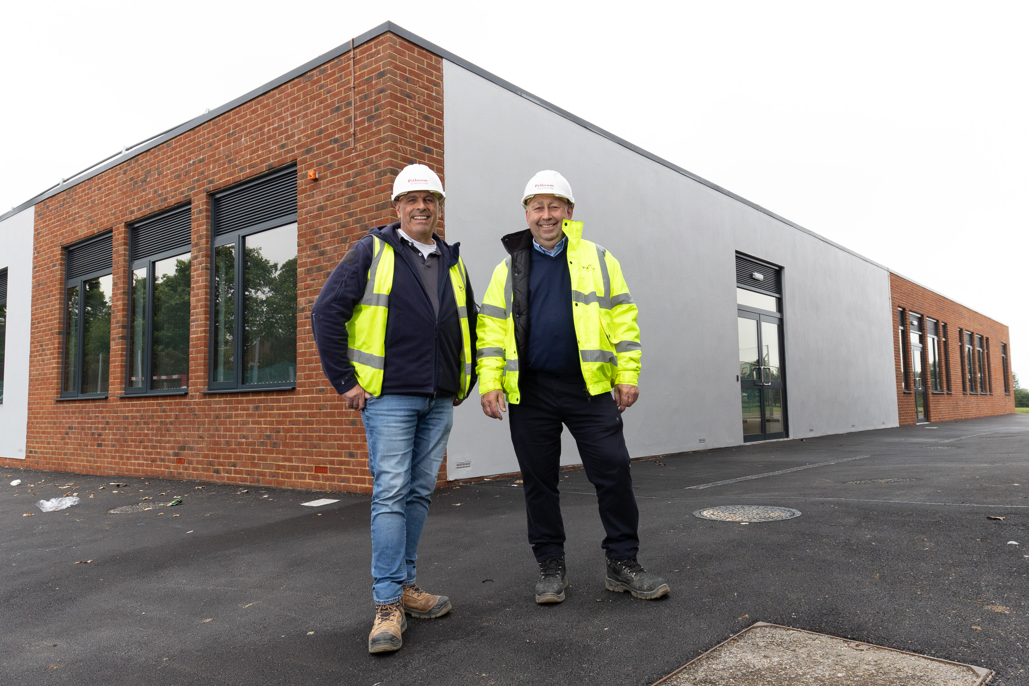 New teaching block at St Philip Howard Catholic School in Barnham New teaching block at St Philip Howard Catholic School in Barnham