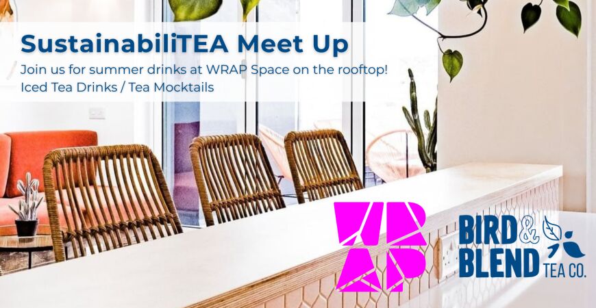 SustainabiliTEA Meet Up at WRAP Space - Summer Drinks on the Rooftop