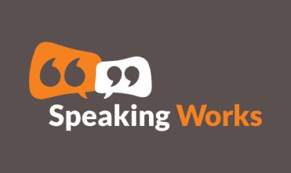 Logo design for Speaking Works Logo design for Speaking Works