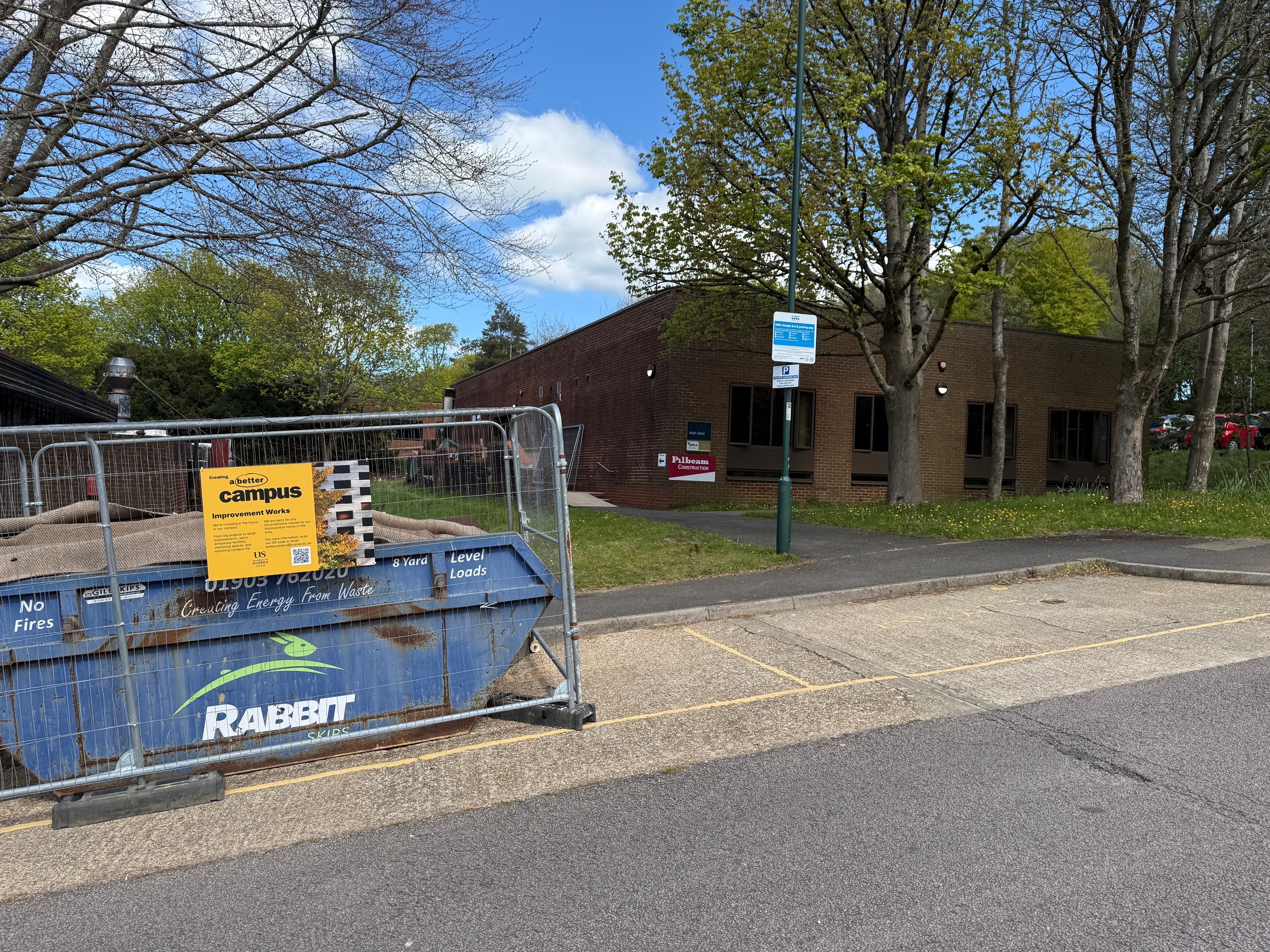 Pilbeam Construction at the Firle building.