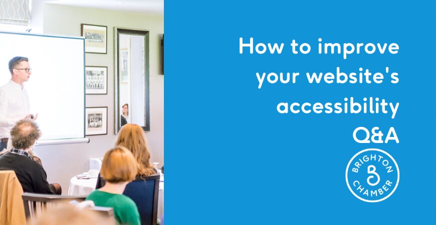 Q&A: How to improve your website's accessibility