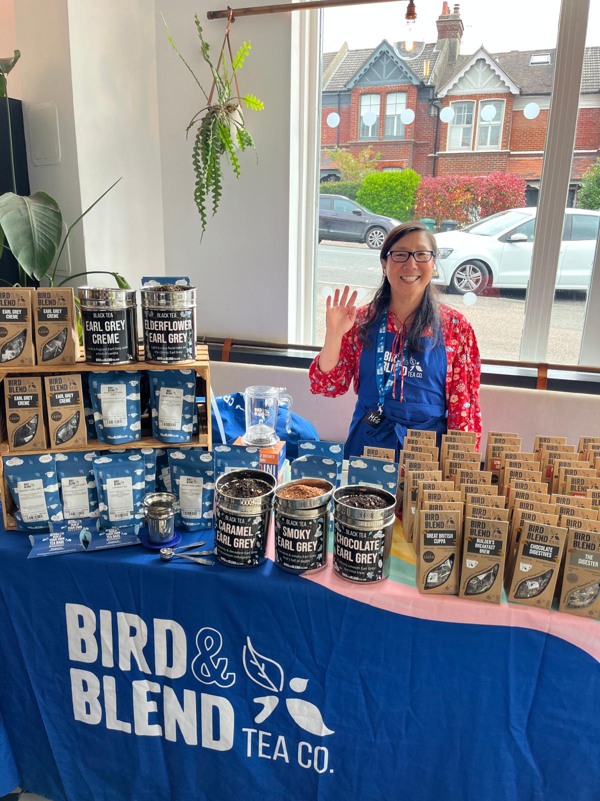 Bird & Blend retail pop up at The Flour Pot Bakery, one of our multi-site wholesale partners in Brighton
