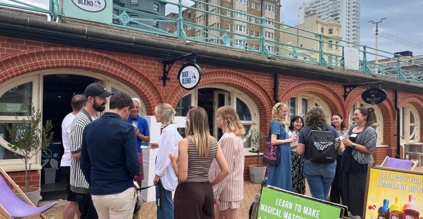 SustainabiliTEA Meet Up at Brighton Beach - Birthday Celebration