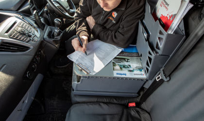 Cab organiser Cab organiser